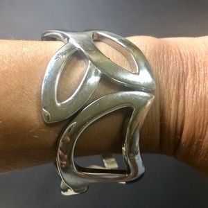 Sliver-plated bangle bracelet!